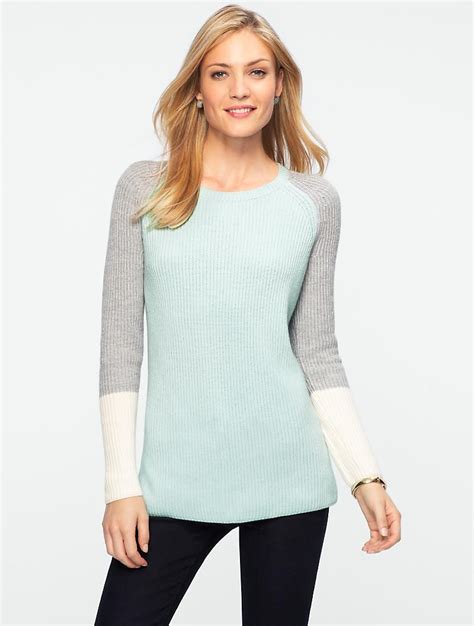 Talbots - Colorblocked Sweater | Clothes for women, Sweaters, Clothes