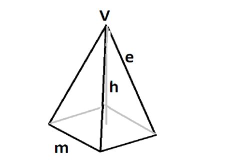 geometry - How do you find the altitude in a pyramid? (SAT math ...