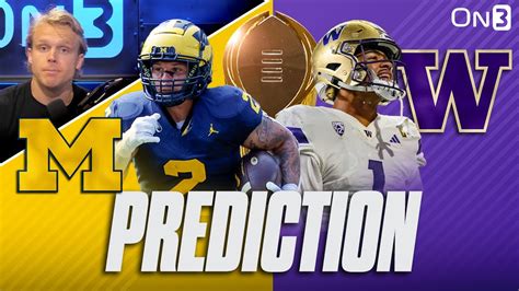 Michigan Wolverines vs Washington Huskies National Championship Preview & Prediction - Win Big ...