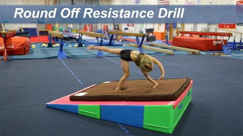 Round Off Resistance Drill | Gymnastics lessons, Gymnastics coaching, Gymnastics skills