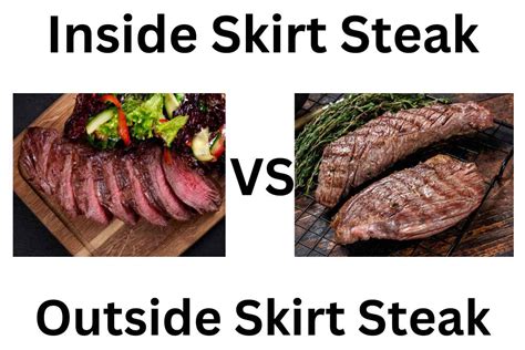 Inside vs Outside Skirt Steak: 4 Main Differences