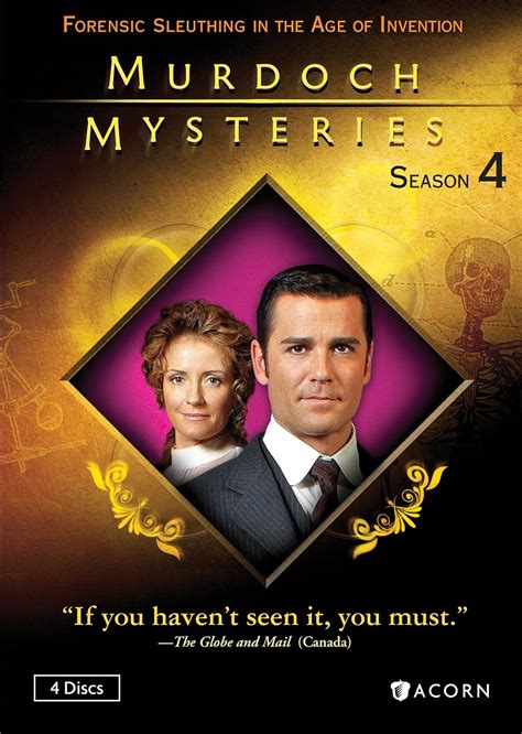 Murdoch Mysteries: Season 4: Amazon.ca: Yannick Bisson, Helene Joy, Thomas Craig, Jonny Harris ...