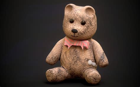 ArtStation - Broken Teddy Bear