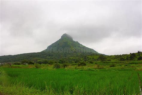 Tikona Fort, Maharashtra stock image. Image of outdoor - 112253005