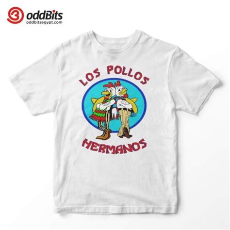 Los Pollos Hermanos Cotton Graphic T-shirt For Men - OddBits