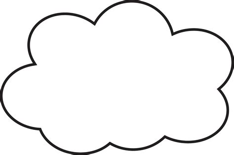 black and white cloud clipart 20 free Cliparts | Download images on Clipground 2024