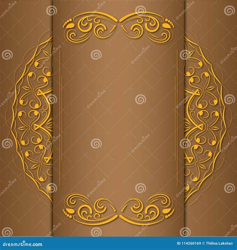 Vintage Wedding Invitation Frames Vector Design Stock Vector - Illustration of calligraphy ...