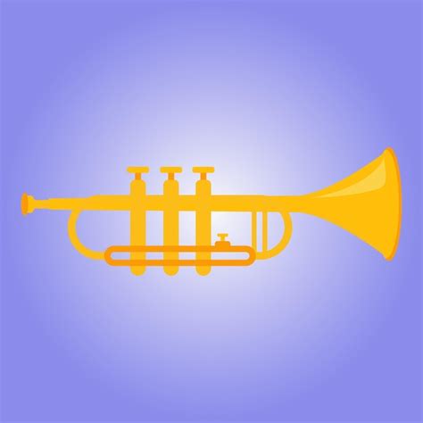 Premium Vector | Trumpet vector