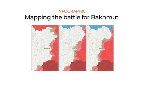 Ukraine Bakhmut Map - Get Latest Map Update