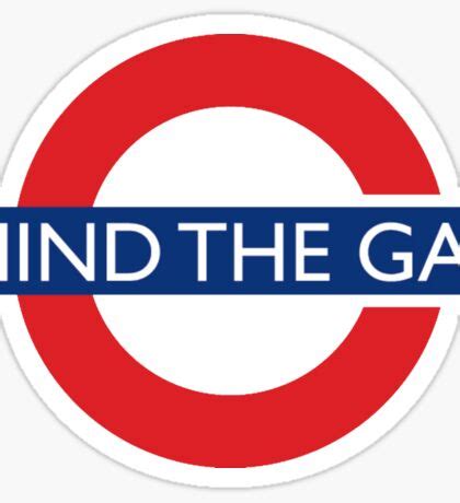 Mind the Gap: Stickers | Redbubble