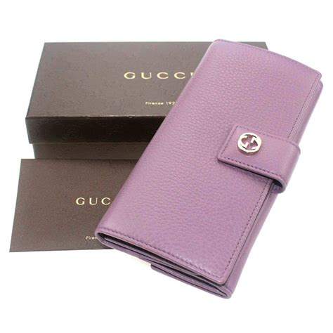 Gucci Clutch Sale | Pink Leather Interlocking 337335 | BagBuyBuy