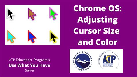 Adjusting Cursor Size & Color on a Chromebook - YouTube