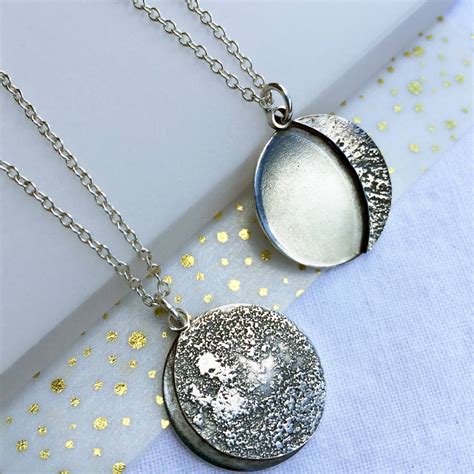 personalised moon phase necklace by cari-jane hakes ...