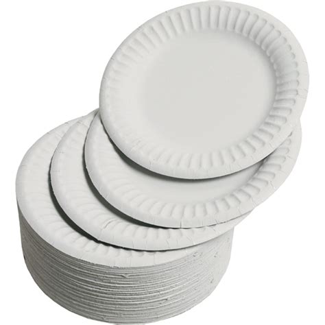 HE469410 - Paper Plates - 180mm - White - Pack of 1000 | Findel Education