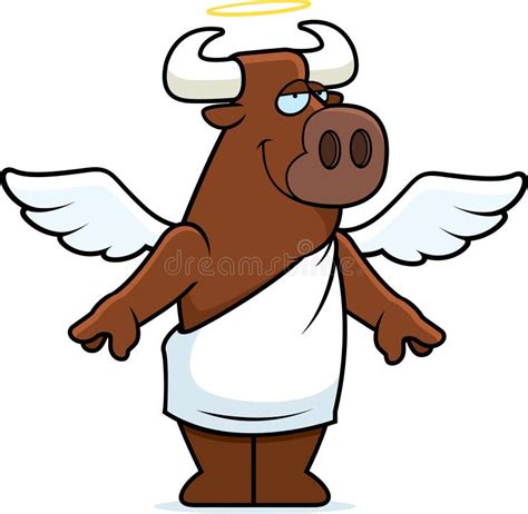 Holy Cow Angel Stock Photography - Image: 13043922