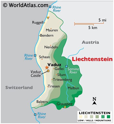 Liechtenstein Maps & Facts - World Atlas