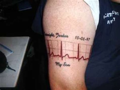 Heartbeat or EKG Line Tattoo Designs and Meanings | HubPages