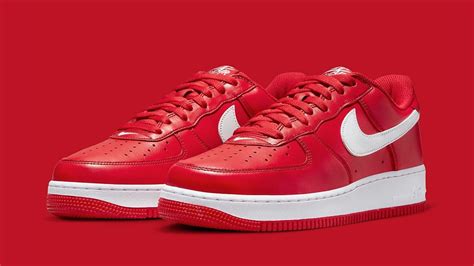 Where to buy Nike Air Force 1 Low “Color of the Month” University Red shoes? Price and more ...