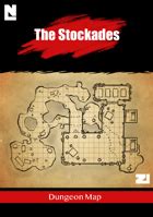 The Stockades (Dungeon Map) - Nathan99 | DriveThruCards.com
