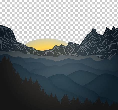 Sunrise Mountain Euclidean PNG, Clipart, Computer Wallpaper, Daytime, Download, Happy Birthday ...