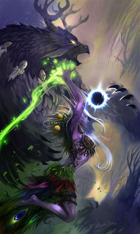 Imagem linda de Druid Balance que achei por aqui *---* World Of Warcraft Druid, Art Warcraft ...