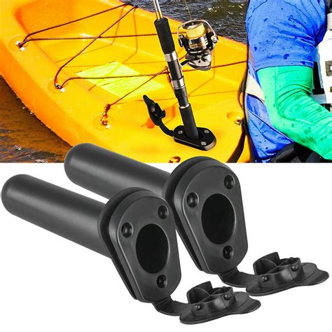 CDAR Universal Kayak Pole Flush Mount Fishing Rod Holder Bracket Rack ...