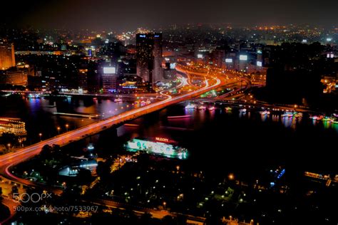 Photograph Nile River at Night by jamil ghanayem on 500px