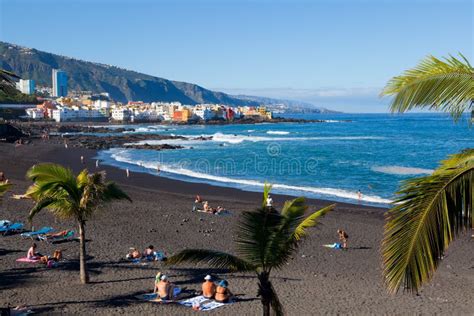 Playa Jardin In Puerto De La Cruz, Tenerife Editorial Photo - Image: 28314966