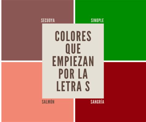 Los 18 colores que empiezan con S más famosos (Nombre, Hex)