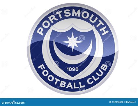 Portsmouth FC Logo editorial image. Illustration of logos - 152318550