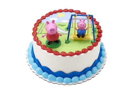 Peppa Pig Round Cake - Walmart.com