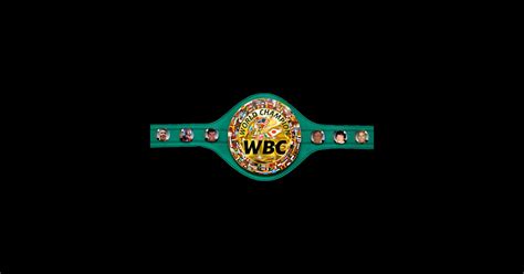 WBC Belt - Boxer - Sticker | TeePublic