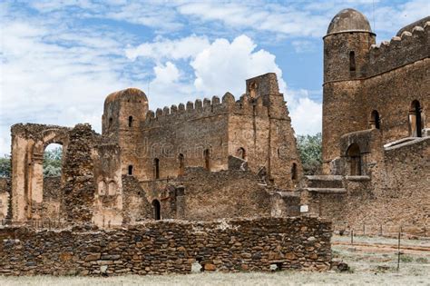 Royal Fasil Ghebbi Palace, Castle in Gondar, Ethiopia, Cultural ...