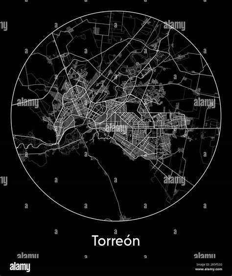 City Map Torreon Mexico North America vector illustration Stock Vector Image & Art - Alamy