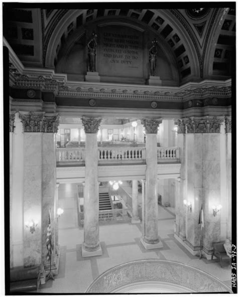 Polk County Courthouse, Historic Interior