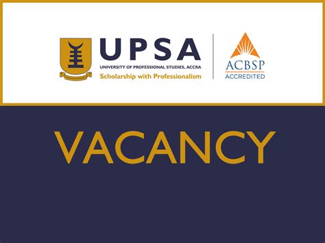 Job Opportunity: Director of Human Resource, UPSA