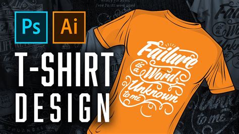 Graphic T-Shirt Design with Adobe Illustrator and Photoshop for DTG Printing - YouTube