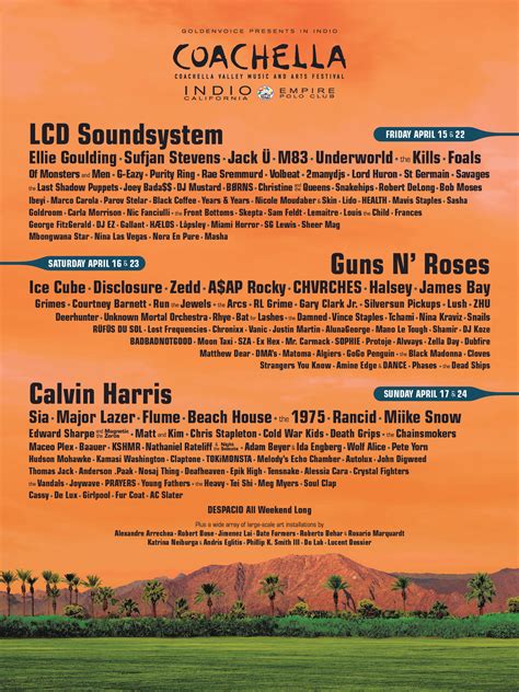 Reminder That Tickets for Coachella Go on Sale Tomorrow (and Here's the ...