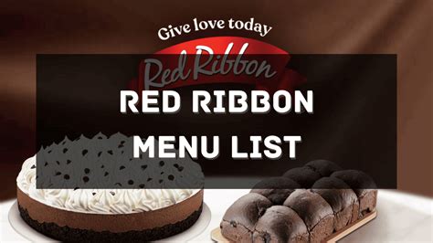 Red Ribbon Menu Prices Philippines 2025 [Updated] — All About ...