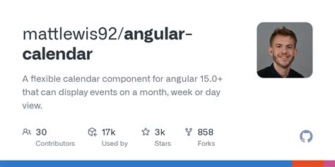 GitHub - mattlewis92/angular-calendar: A flexible calendar component ...