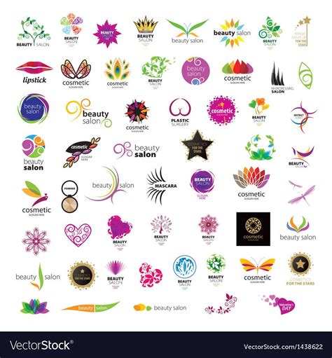 Collection of vector logos for cosmetics beauty salons. Download a Free Preview or High Quality ...