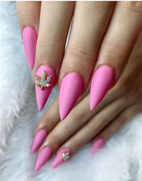 50+ Pretty Pink Nail Design Ideas - The Glossychic