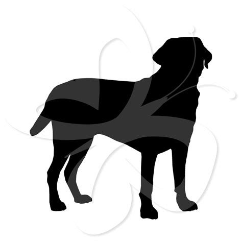 Black Lab Silhouette Clip Art at GetDrawings | Free download