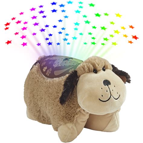 Pillow Pets Snuggly Puppy Sleeptime Lites - Puppy Plush Night Light ...