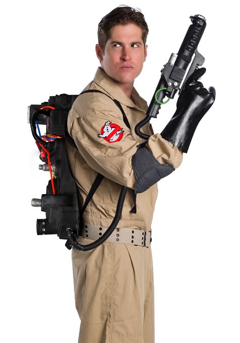 Party City Ghostbusters Halloween Costume With Proton Pack For Adults, Plus Size, With Jumpsuit ...