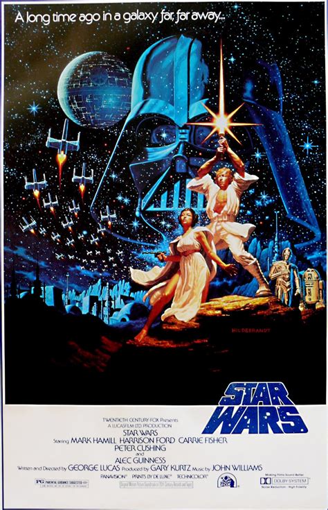 The Geeky Nerfherder: Movie Poster Art: Star Wars (1977)