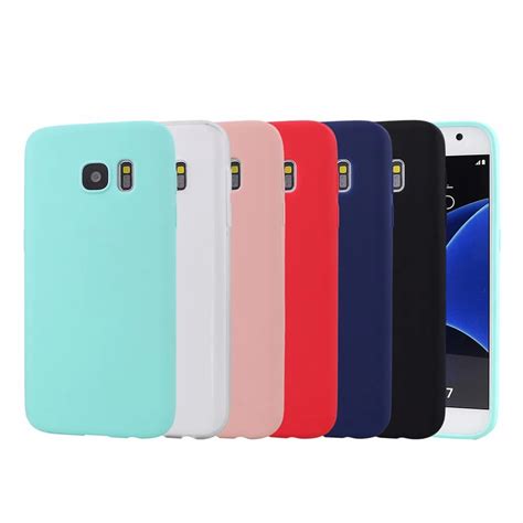 New UltraThin Candy TPU Matte Case For Samsung Galaxy S7 S7 edge ...