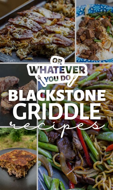 Blackstone Griddle Recipes - Gas griddle recipes from OWYD