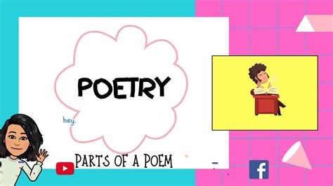 Parts of a Poem | Elements of Poetry | Poetry for Beginners - YouTube