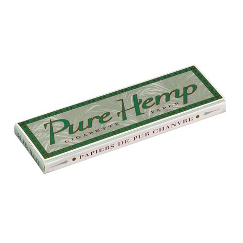 Pure Hemp Single Wide Rolling Papers regular Tree Free 25x booklets -, 11,95